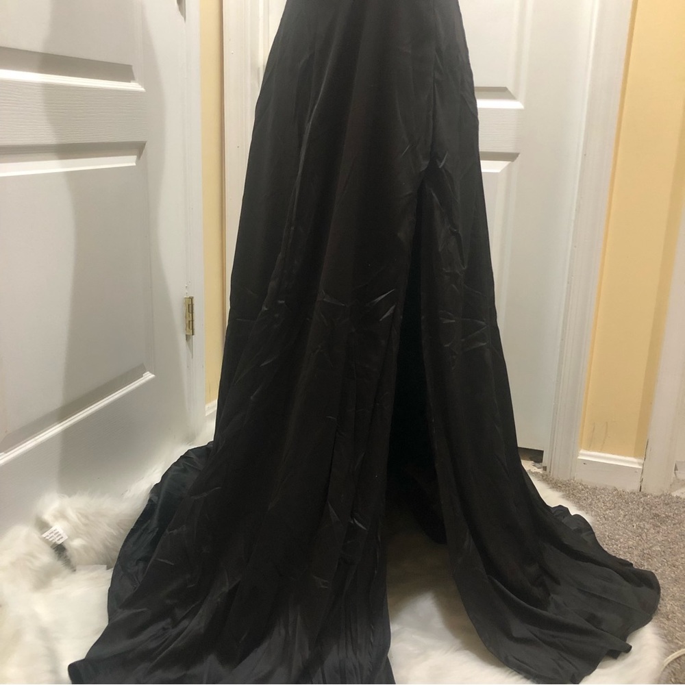 NWT Kaelie Formal Satin A-Line Dress- $75 - Picture 3 of 10